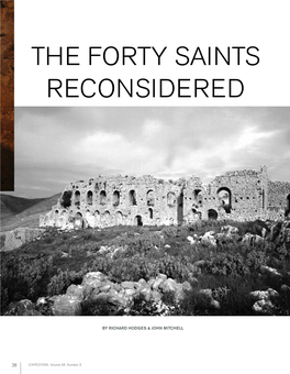 The Forty Saints Reconsidered