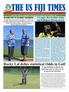 Rocky Lal Defies Statistical Odds in Golf Congratulations to Rocky for Achieving What We All Try to Do It Once in Our Lifetime