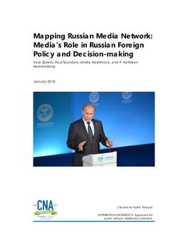 Media's Role in Russian Foreign Policy and Decision-Making