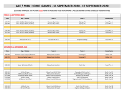 20200911 Weekly Fixture Advices.Xlsx