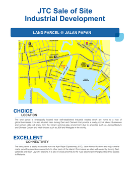 JTC Sale of Site Industrial Development