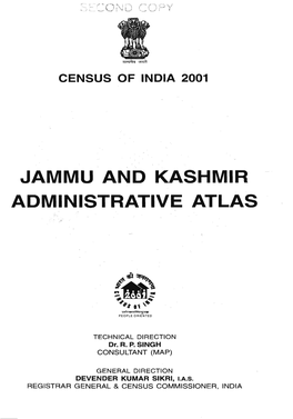 Jammu and Kashmi-R- Administrative Atlas