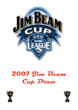2007 Jim Beam Cup Draw Club Contacts