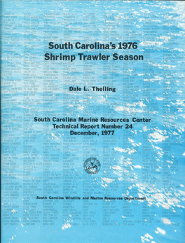 South Carolina's 1976 Shrimp Trawler Season