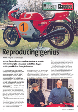 Chris Pearson Reviews the Kay MV Agusta (Pdf)