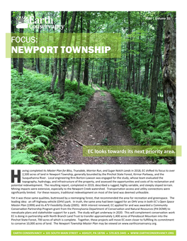 Focus: Newport Township