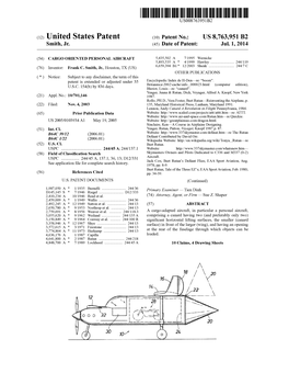 (12) United States Patent (10) Patent No.: US 8,763,951 B2 Smith, Jr