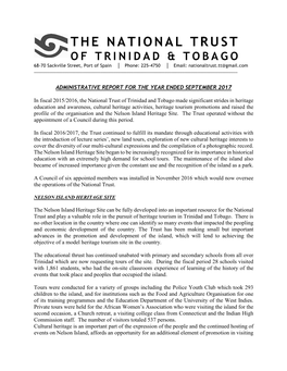 The National Trust of Trinidad & Tobago