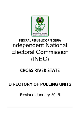 Independent National Electoral Commission (INEC)