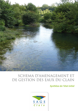 Schema D'amenagement Et De Gestion Des Eaux Du Clain