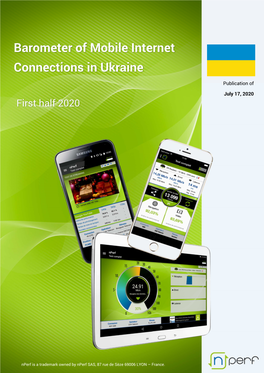 Barometer of Mobile Internet Connections in Ukraine