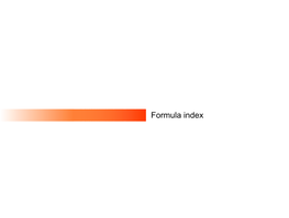 Industrial Chemicals, Ashfords Dictionary, Formula Index