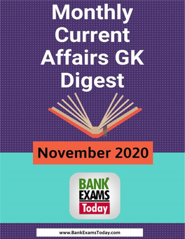 GK Digest: November 2020