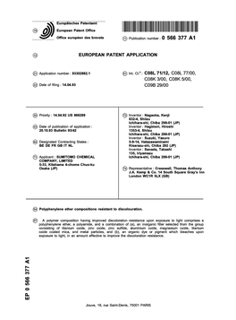 Polyphenylene Ether Compositions Resistant to Discolouration