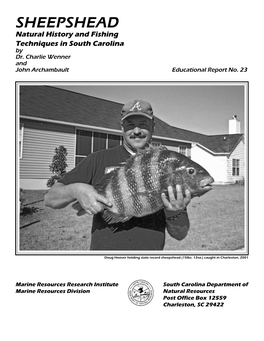 SHEEPSHEAD Natural History and Fishing Techniques in South Carolina by Dr