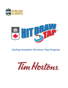 Curling Canada's Hit Draw Tap Program