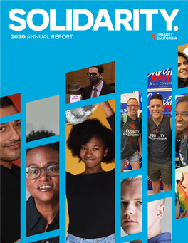 2020 Equality California Annual Report