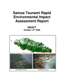 Samoa Tsunami Rapid Environmental Impact Assessment Report