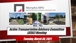 Active Transportation Advisory Committee (ATAC) Meeting