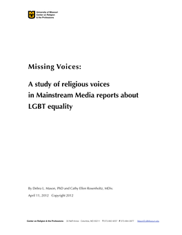 Missing Voices
