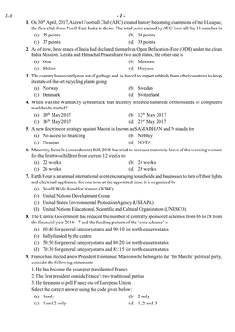 1.MCS Series-A Paper-I