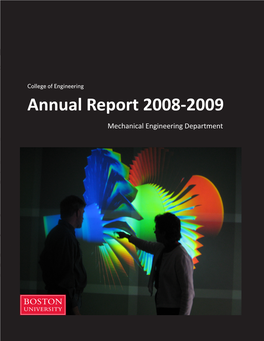 2009 Annual Report 3 Aerospace Engineering G R a D U a T E P R O G R a M H I G H L I G H T S