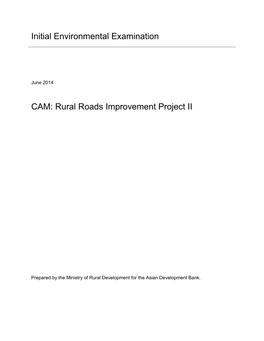 42334-014: Rural Roads Improvement Project