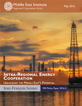 Intratregional Energy Cooperation