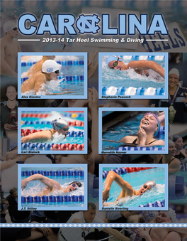 2013-14 UNC Swimming & Diving Yearbook