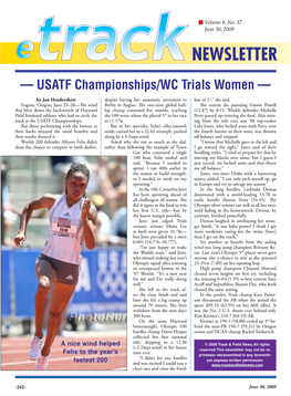 — USATF Championships/WC Trials Women —