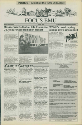 Focus EMU, April 18, 1995