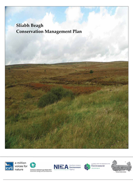 Sliabh Beagh Conservation Management Plan