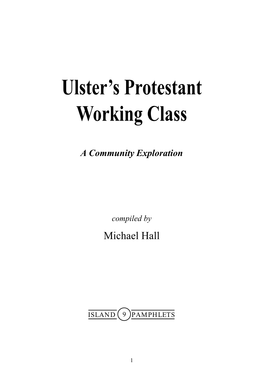 Ulster's Protestant Working Class