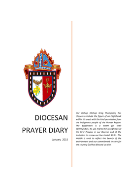 Diocesan Prayer Diary