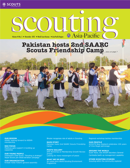 Pakistan Hosts 2Nd SAARC Scouts Friendship Camp...Story on Page 7