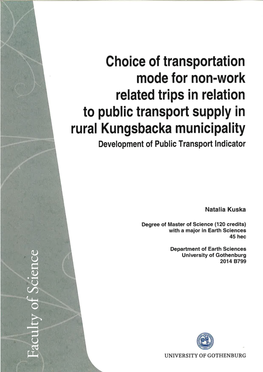 5. Building the Public Transport Indicator