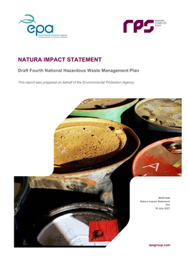 Natura Impact Statement 5.419 Mb