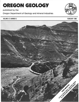 Published by the Oregon Department of Geology and Mineral Industries