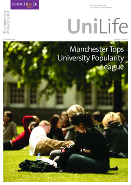 Manchester Tops University Popularity League 2 Unilife