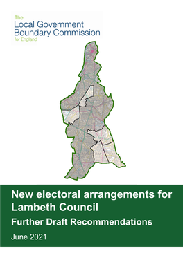 New Electoral Arrangements for Lambeth Council
