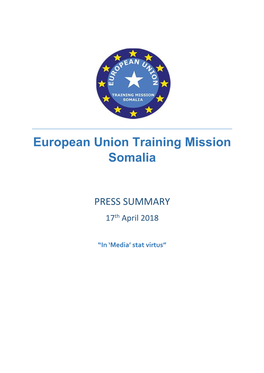 European Union Training Mission Somalia