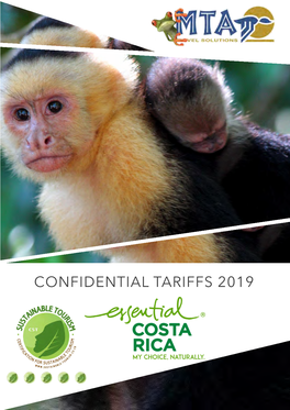 2019 Confidential Tariffs