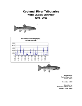 Kootenai River Tributaries Water Quality Summary 1998 / 2000