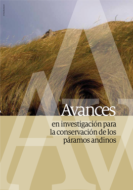 En Investigación Para La Conservación De Los Páramos Andinos © 2014, CONDESAN