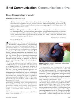 Nasal-Rhinosporidiosis-In-A-Mule.Pdf