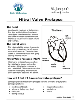 Mitral Valve Prolapse