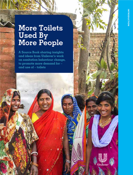 Toilets. the Unilever Sanitation Behaviour Change Source Book