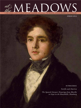 Sorolla and America the Spanish Gesture: Drawings from Murillo to Goya in the Kunsthalle, Hamburg Meadows Museum Advisory Council