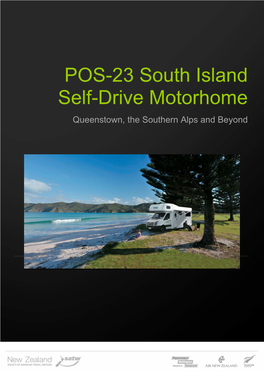 POS-23 South Island Self-Drive Motorhome