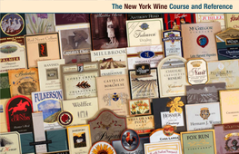 The New York Wine Course and Reference Tips for Navigating This Book FULL SCREEN SEARCH GO to CONTENTS PREVIOUS VIEW ➞� ➞
